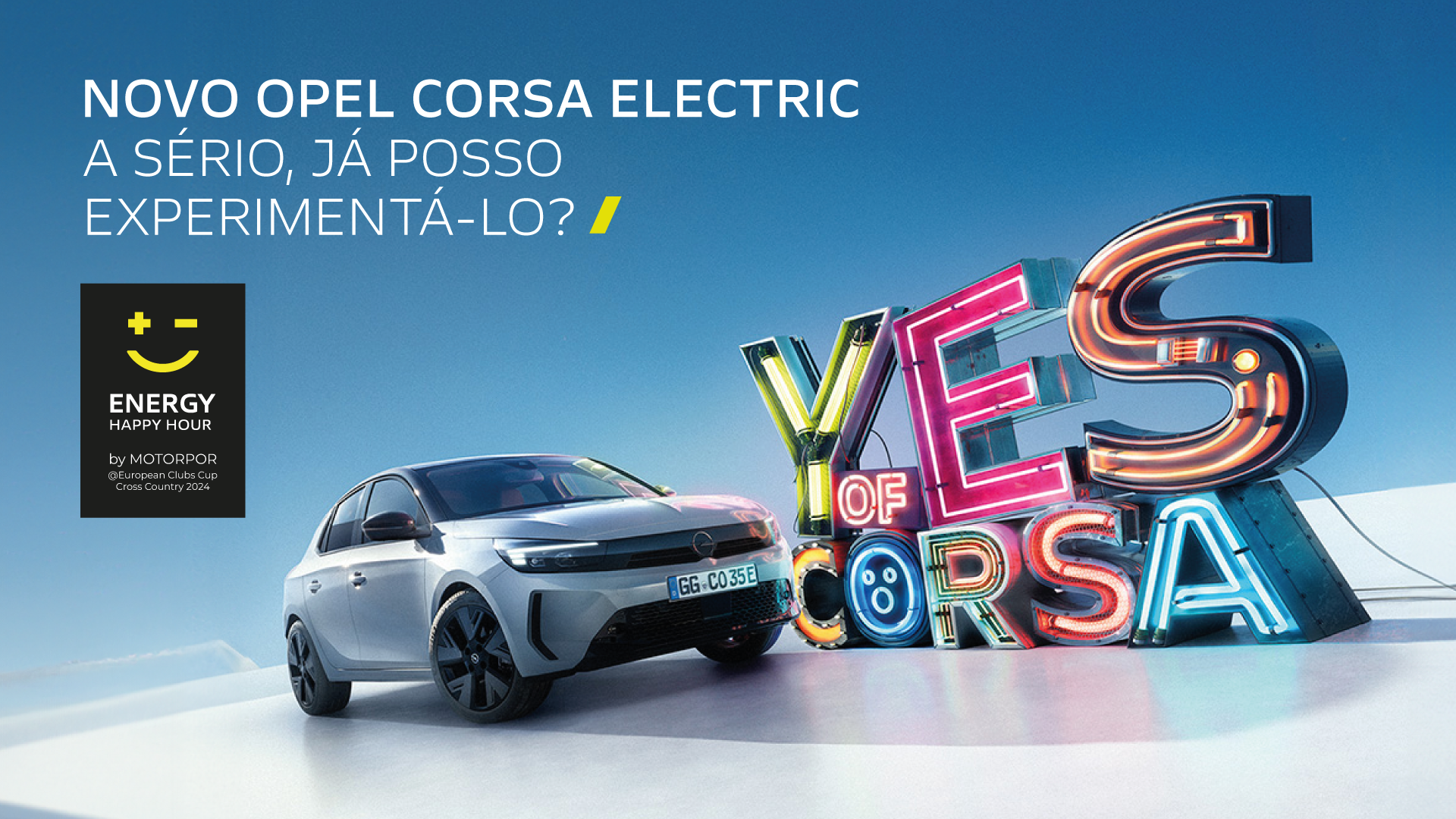Test-drive Novo Opel Corsa- ECCC Cross Country Albufeira 2024