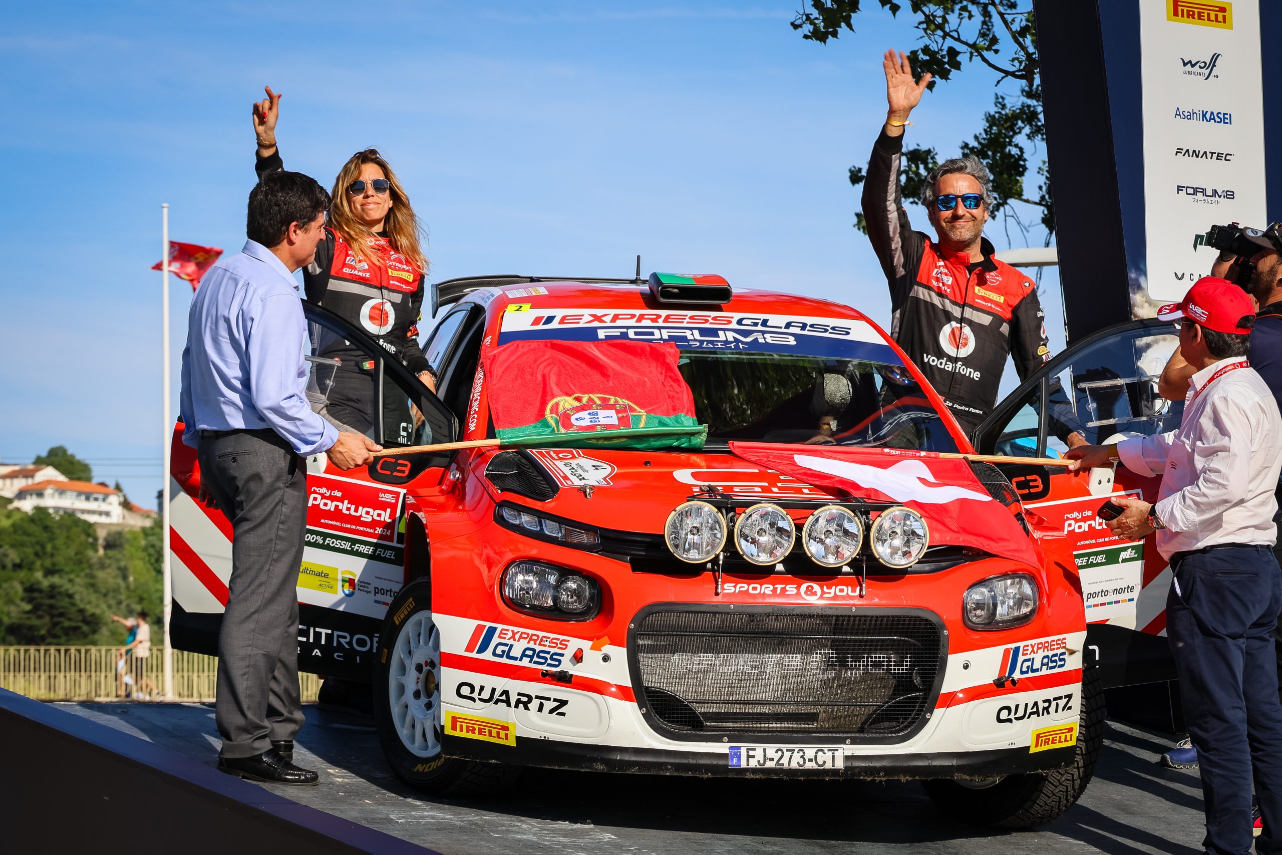 Citroën Rally Team garante segundo lugar do CPR no Rally de Portugal.