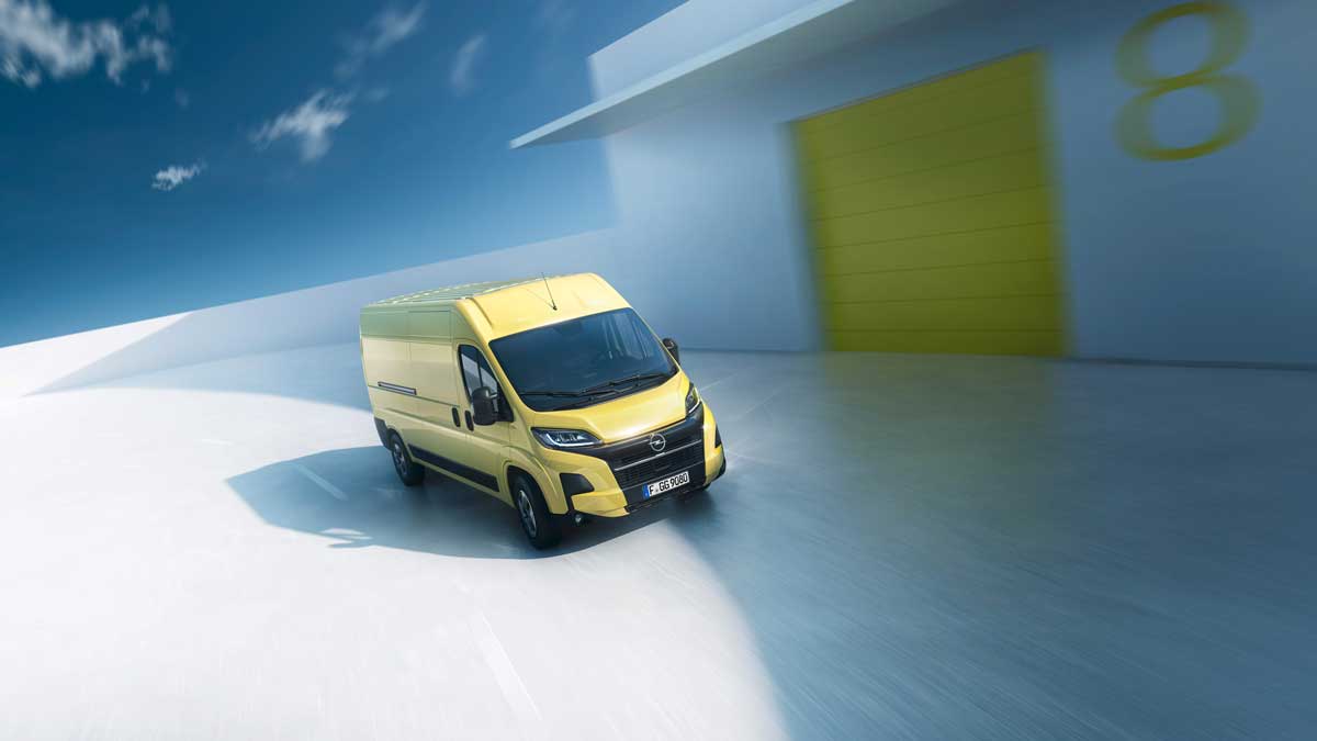 O novo Opel Movano estabelece novas referências com a nova transmissão de oito velocidades