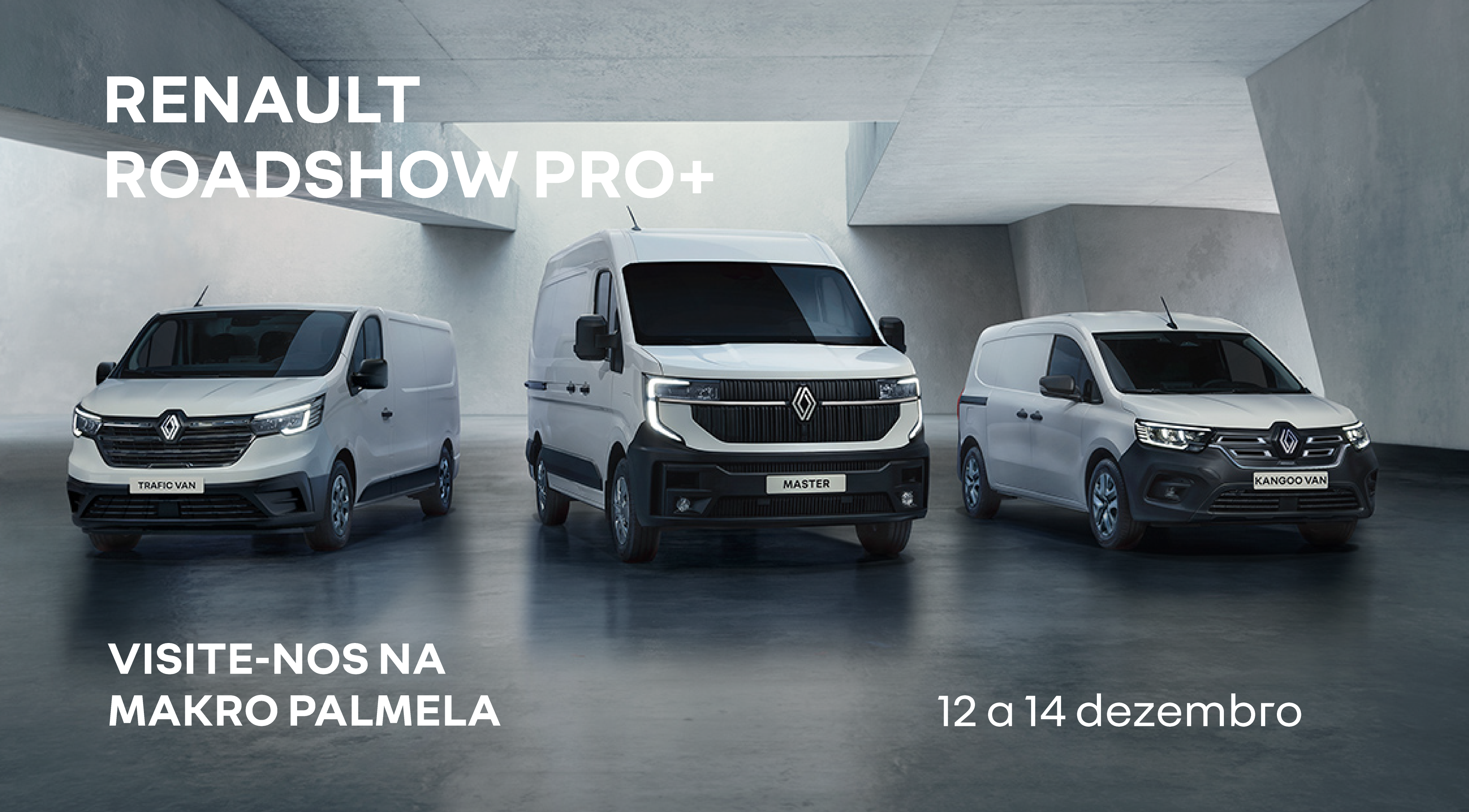 Renault Roadshow Pro + Palmela : 12 a 14 de dezembro