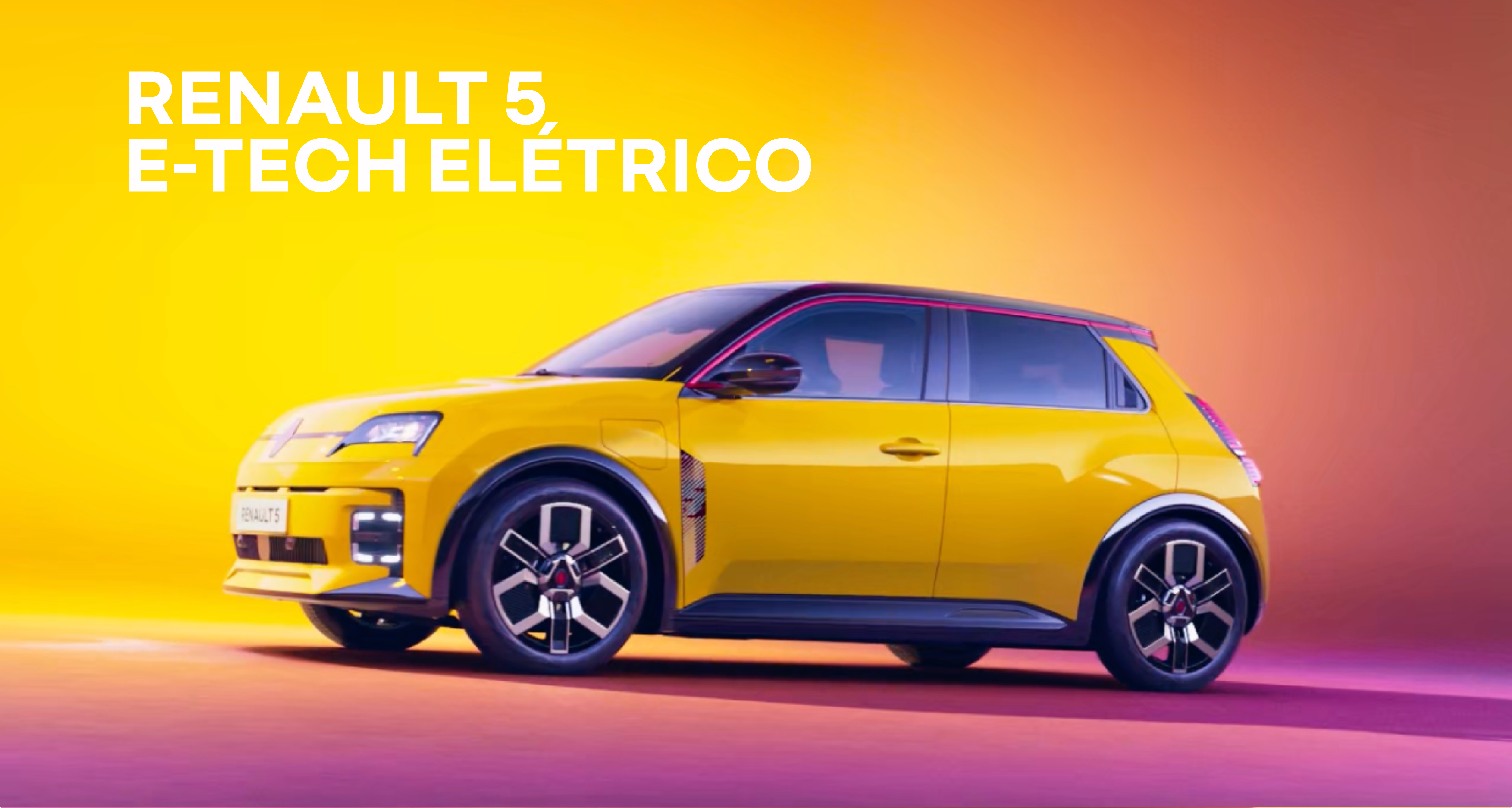 10 e 11 JANEIRO | DESCUBRA O NOVO RENAULT 5 E-TECH ELÉTRICO